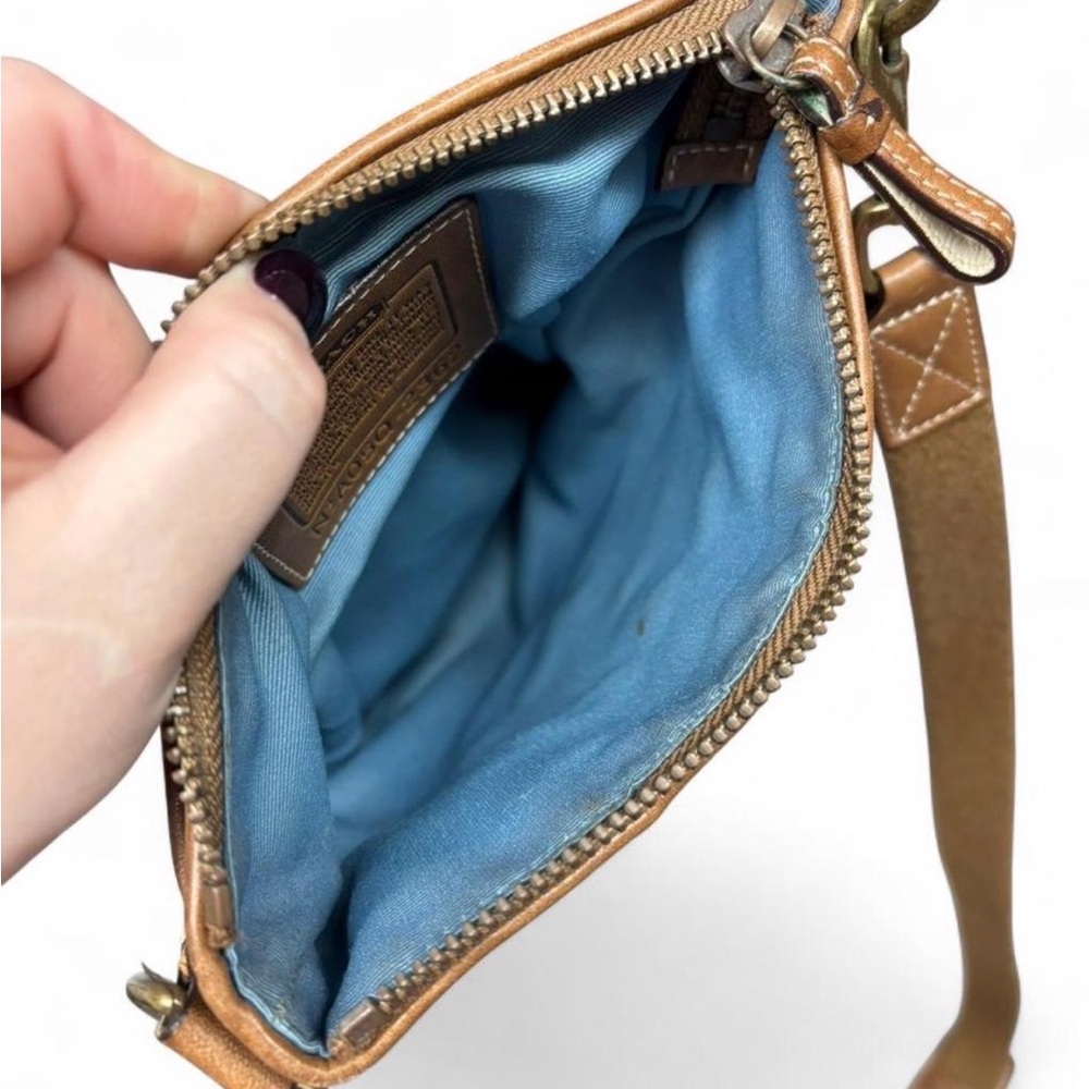 Y2K Coach Patchwork Multicolor Crossbody Bag - Pi… - image 4